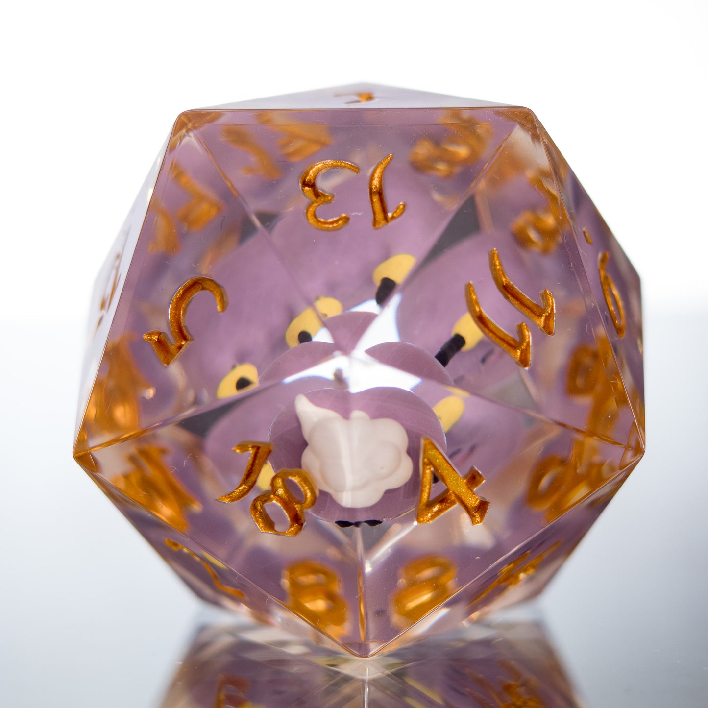 Drifloon & Ditto - Handmade Chonk Resin D20