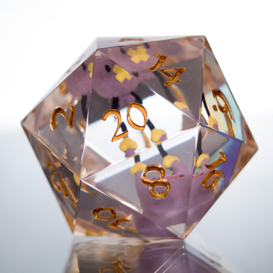 Drifloon & Ditto - Handmade Chonk Resin D20