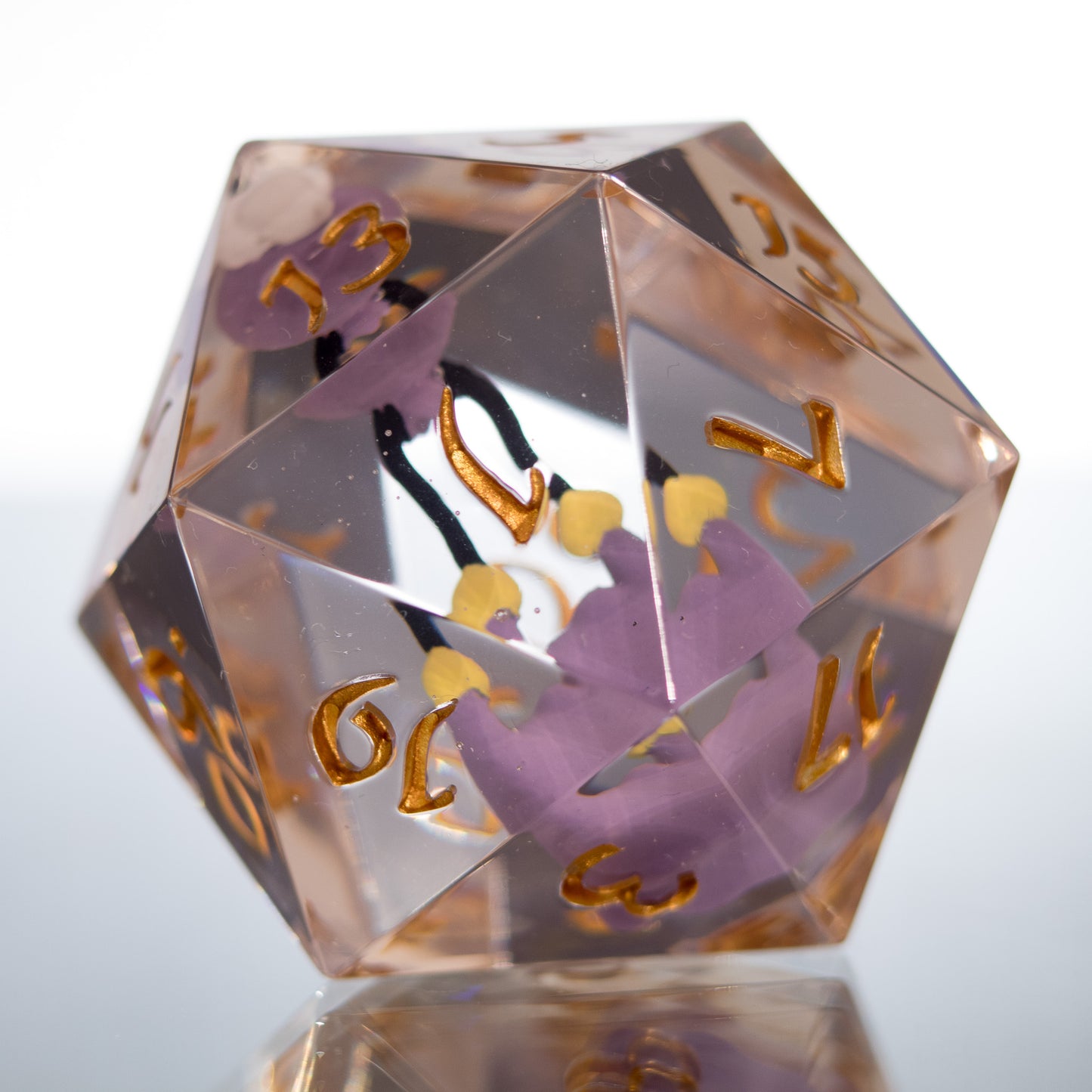 Drifloon & Ditto - Handmade Chonk Resin D20