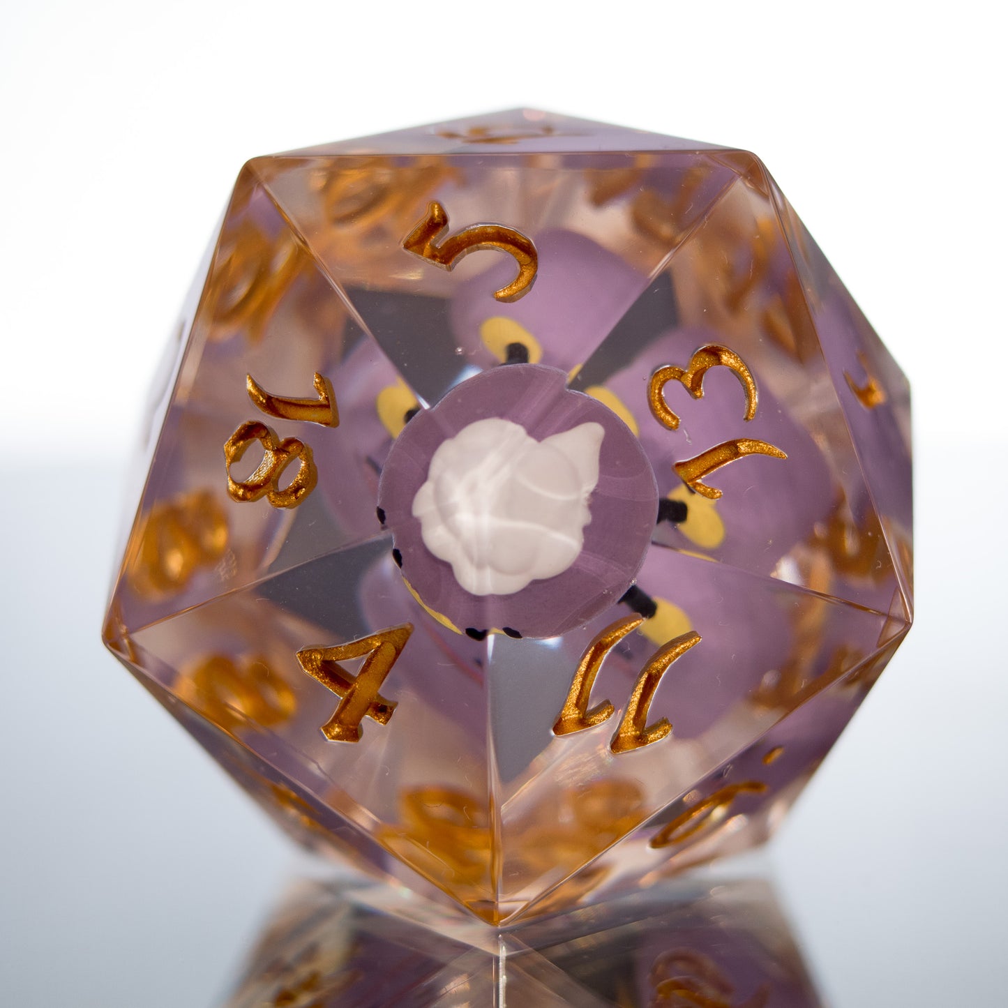 Drifloon & Ditto - Handmade Chonk Resin D20