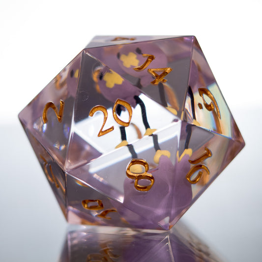 Drifloon & Ditto - Handmade Chonk Resin D20