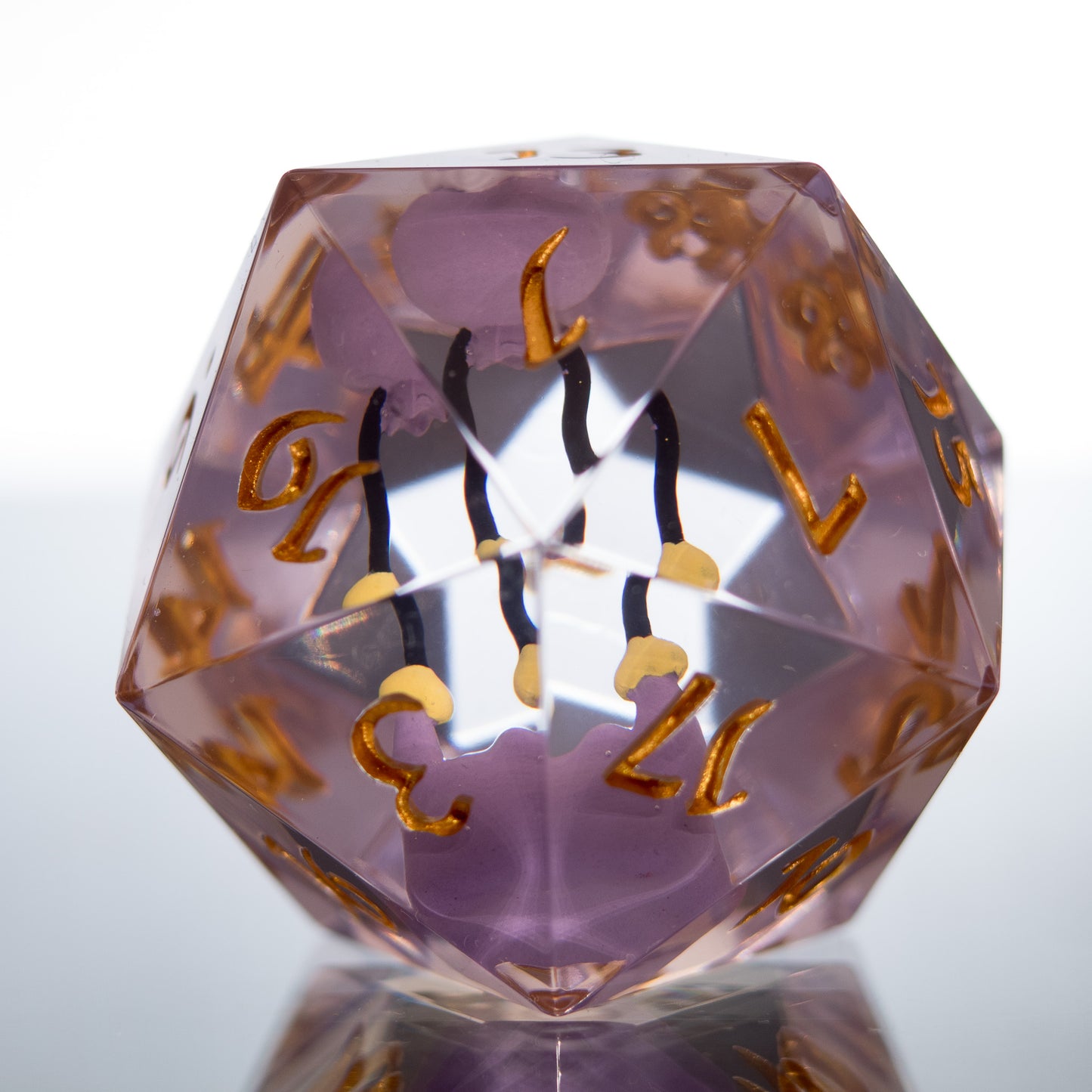 Drifloon & Ditto - Handmade Chonk Resin D20