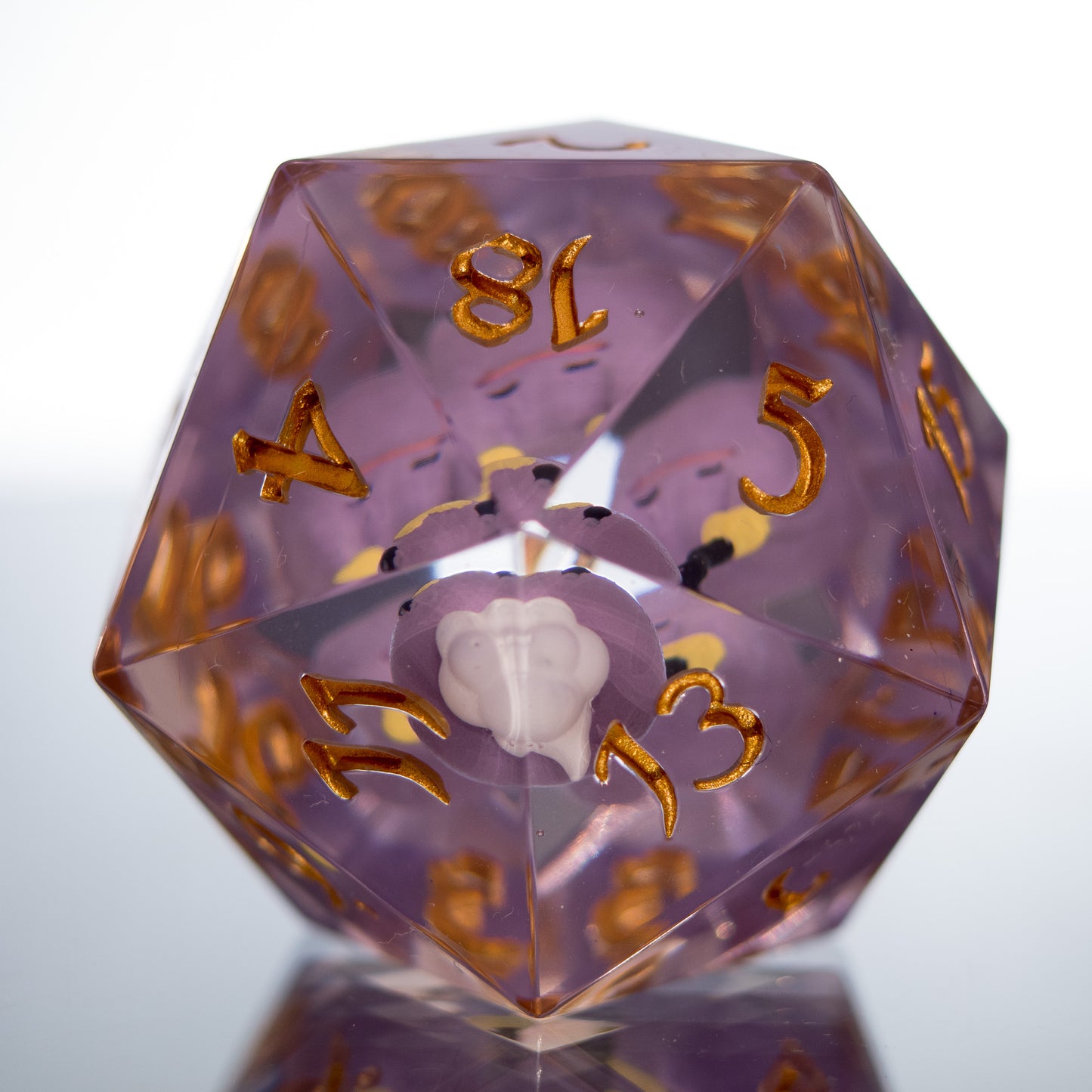 Drifloon & Ditto - Handmade Chonk Resin D20