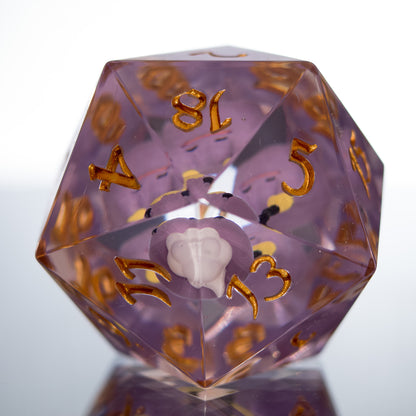 Drifloon & Ditto - Handmade Chonk Resin D20