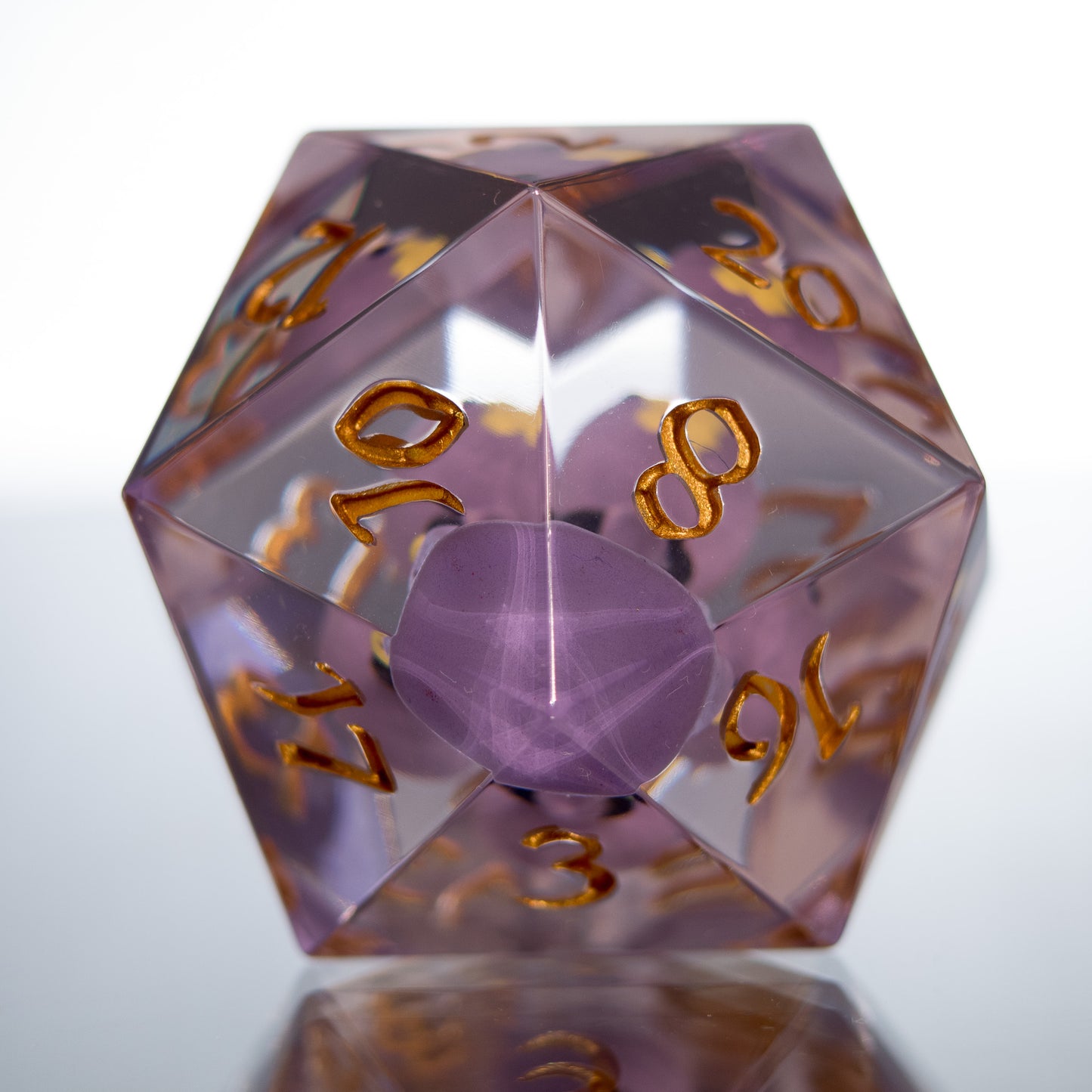 Drifloon & Ditto - Handmade Chonk Resin D20