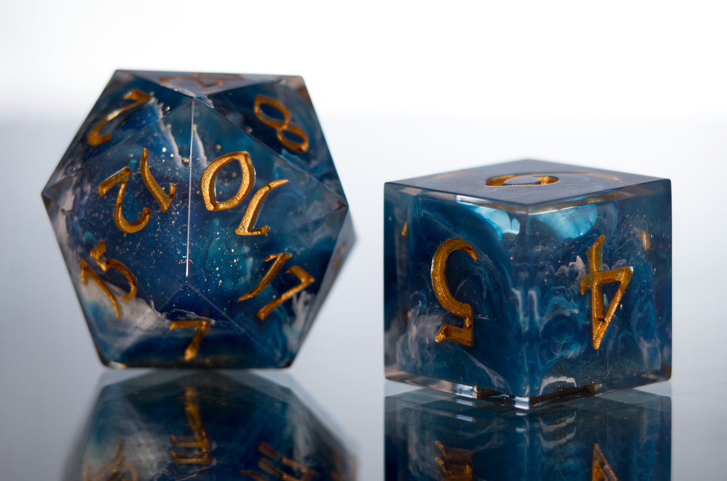 Maelstrom - Alt 7 Piece Handmade Dice