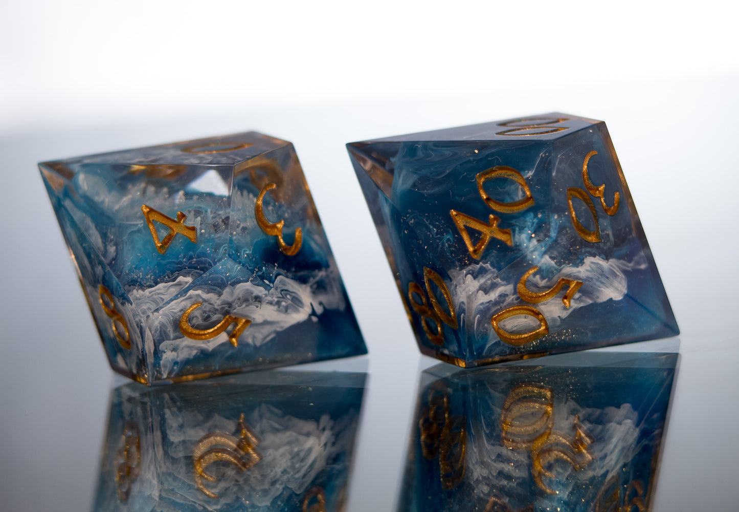 Maelstrom - Alt 7 Piece Handmade Dice