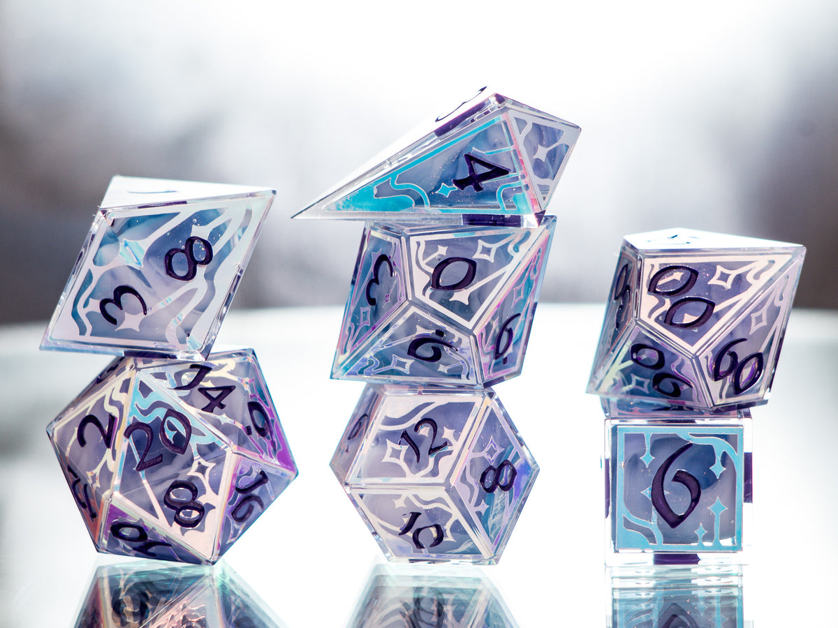 Polaris - 7 Piece Handmade Dice