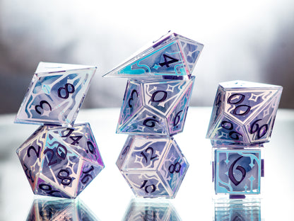 Polaris - 7 Piece Handmade Dice