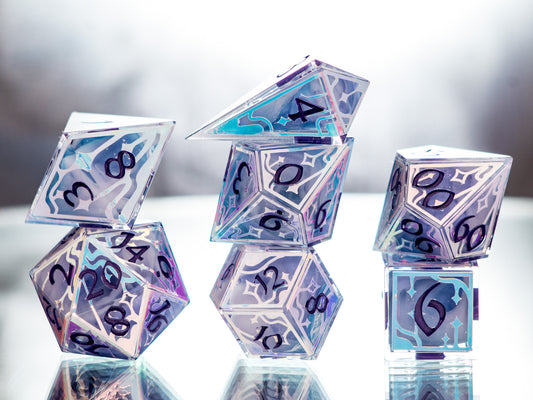 Polaris - 7 Piece Handmade Dice