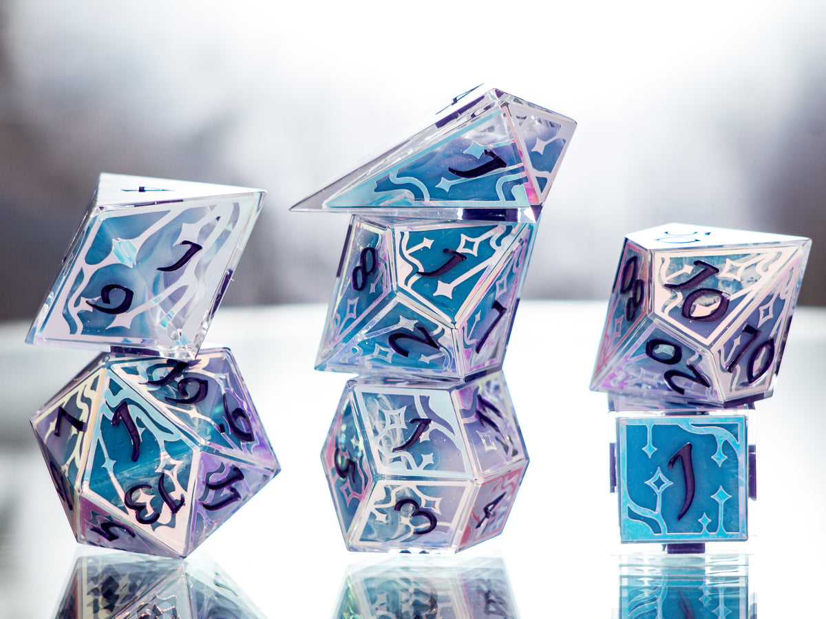 Polaris - 7 Piece Handmade Dice