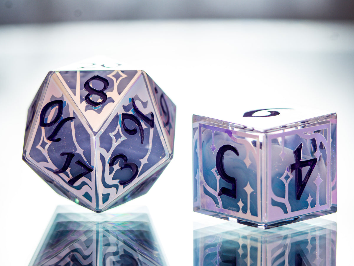 Polaris - 7 Piece Handmade Dice