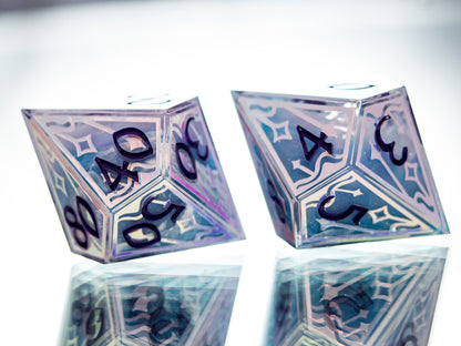 Polaris - 7 Piece Handmade Dice