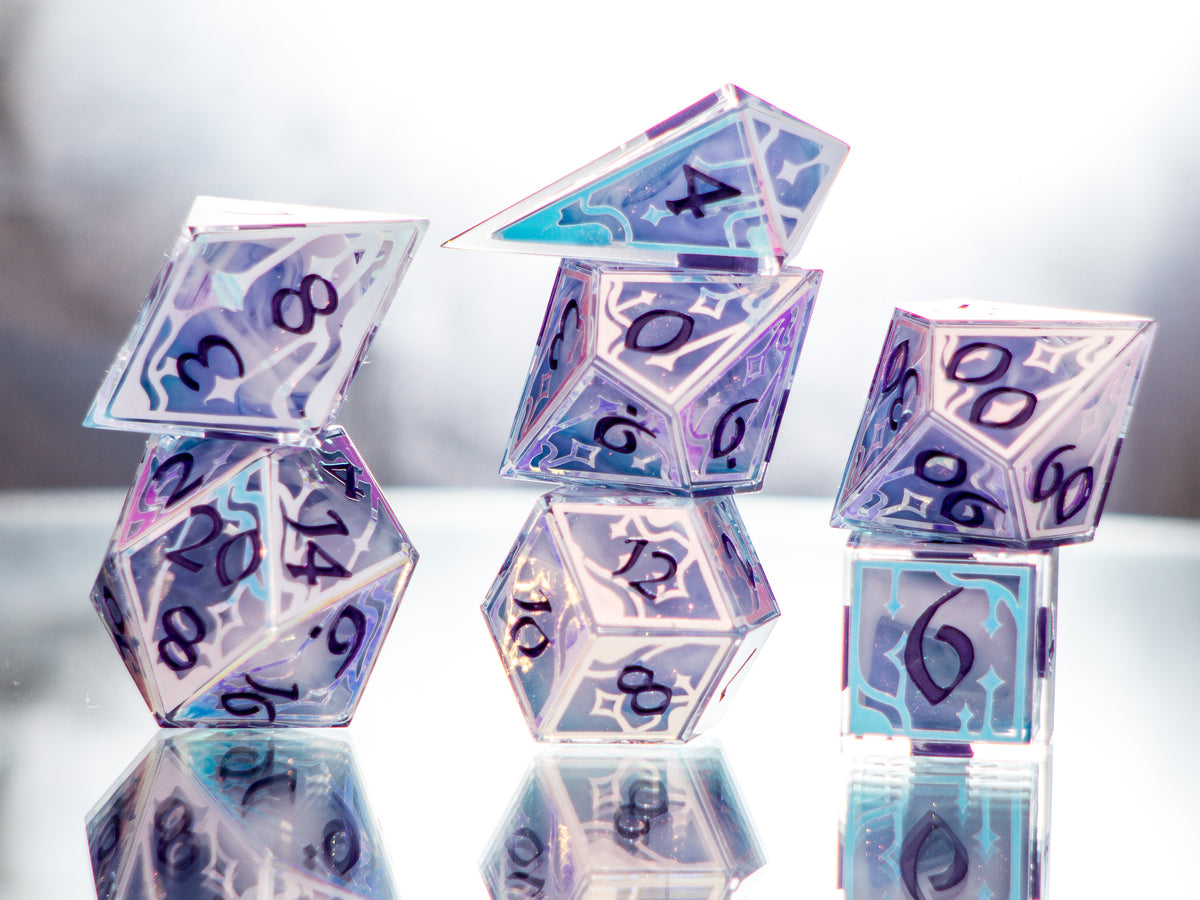 Polaris - 7 Piece Handmade Dice