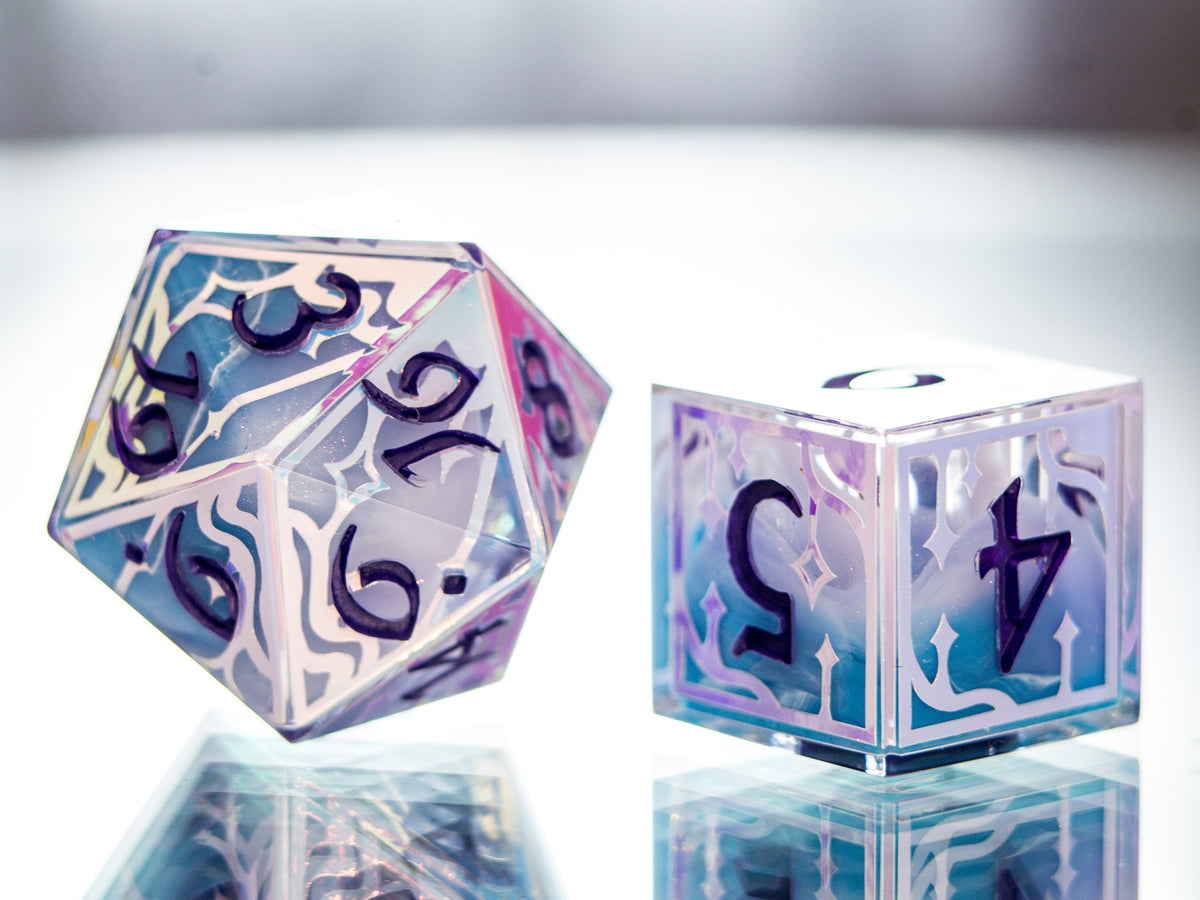 Polaris - 7 Piece Handmade Dice