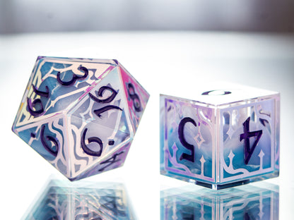 Polaris - 7 Piece Handmade Dice