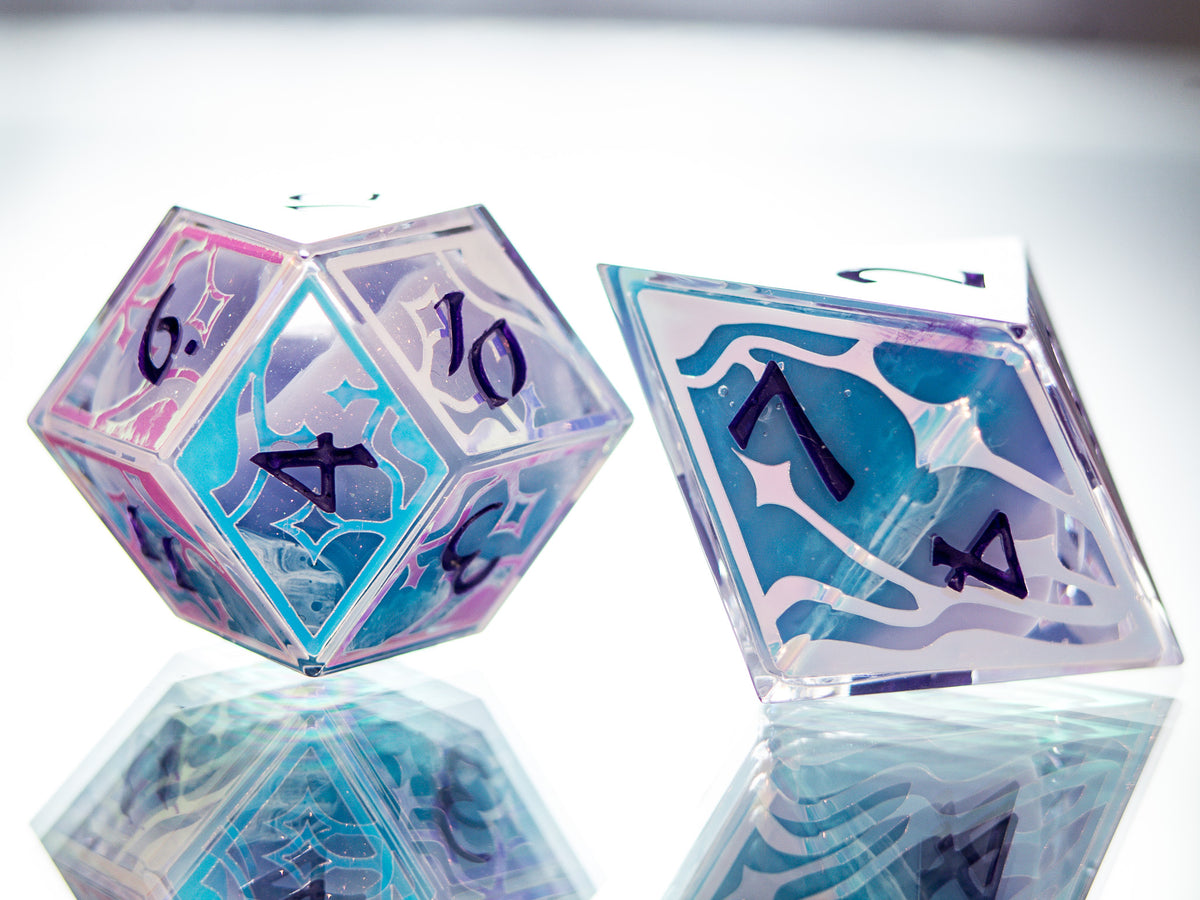 Polaris - 7 Piece Handmade Dice