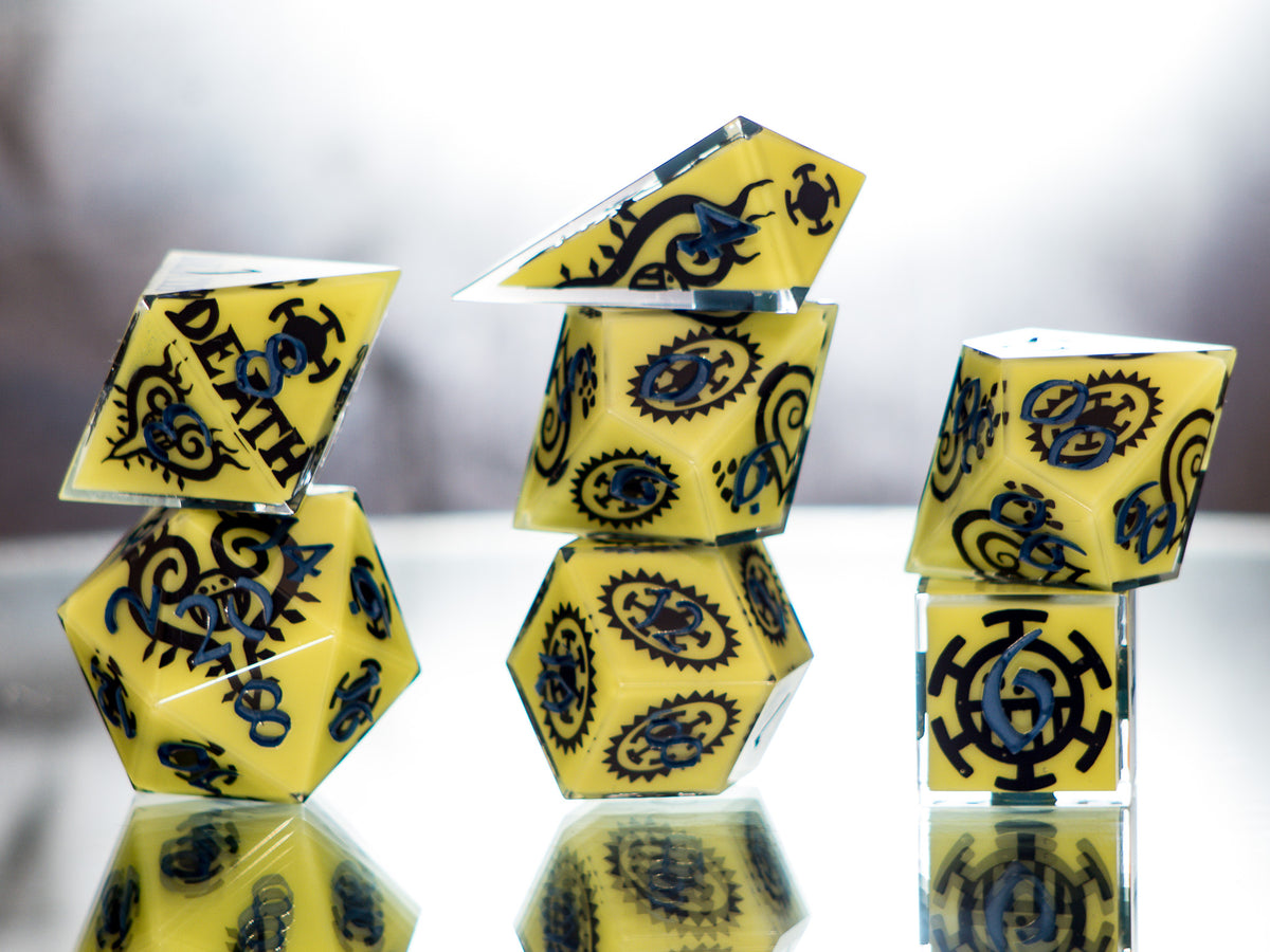 Surgeon of Death - 7 Piece Handmade Dice