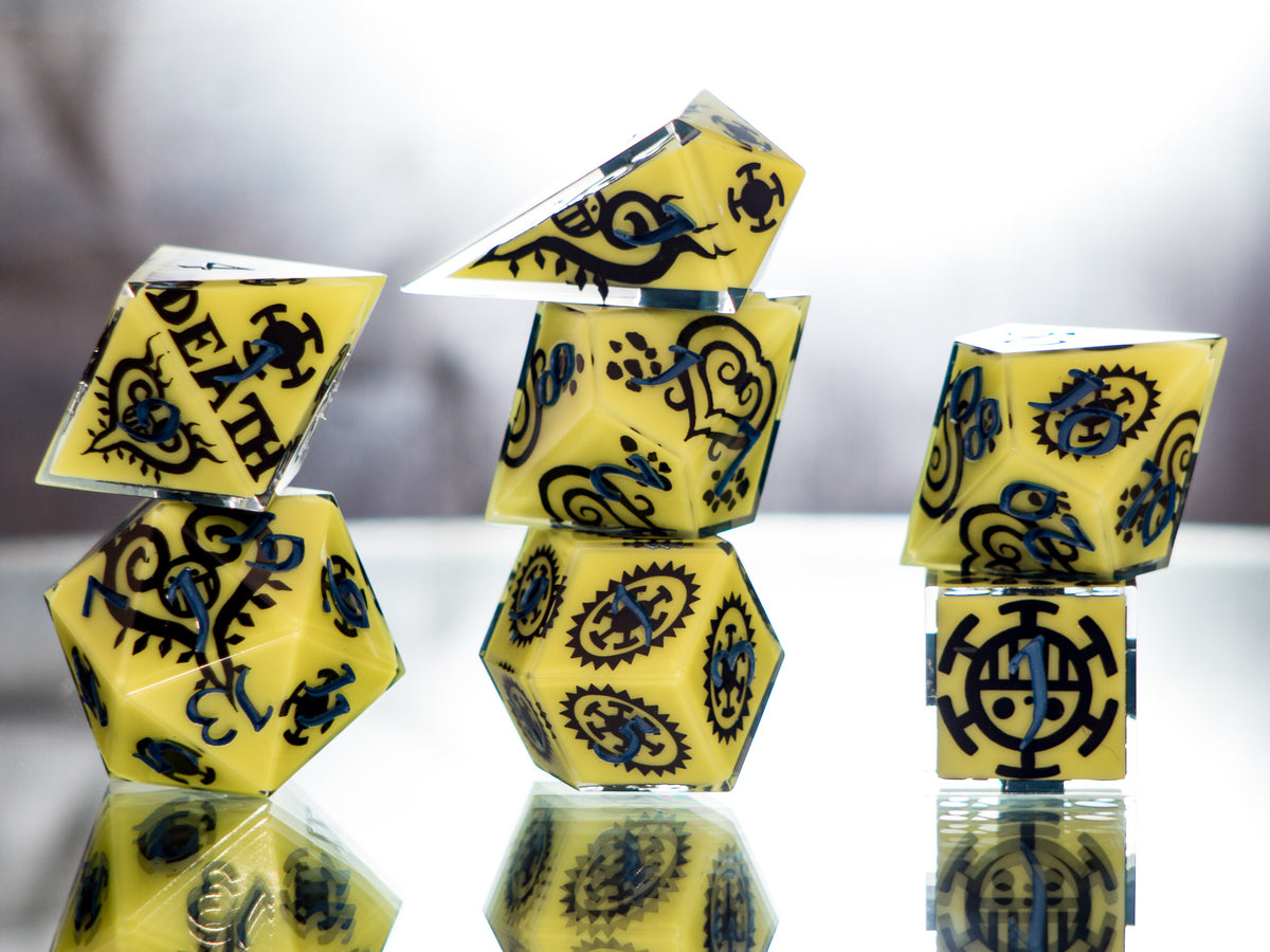 Surgeon of Death - 7 Piece Handmade Dice