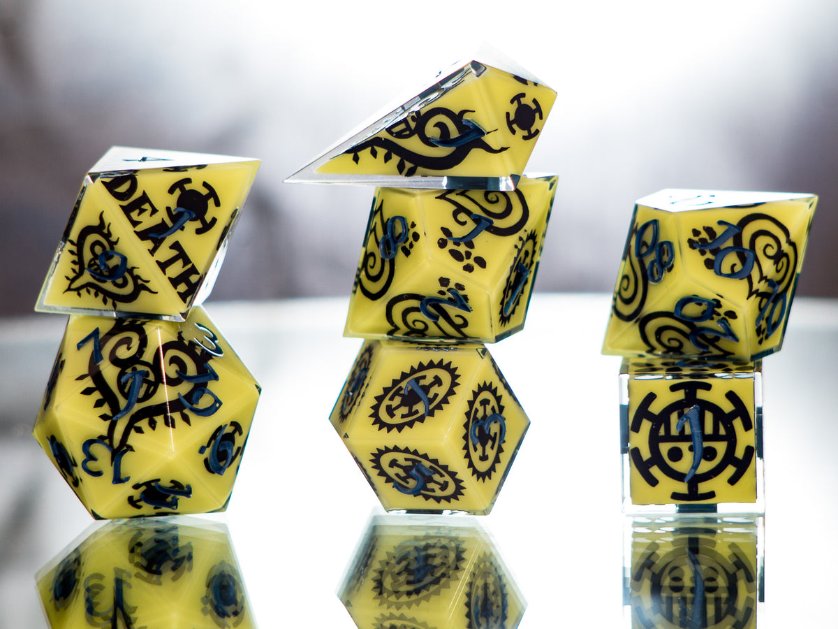 Surgeon of Death - 7 Piece Handmade Dice