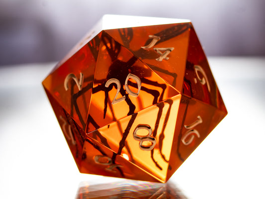 Life Finds a Way - Handmade Chonk D20