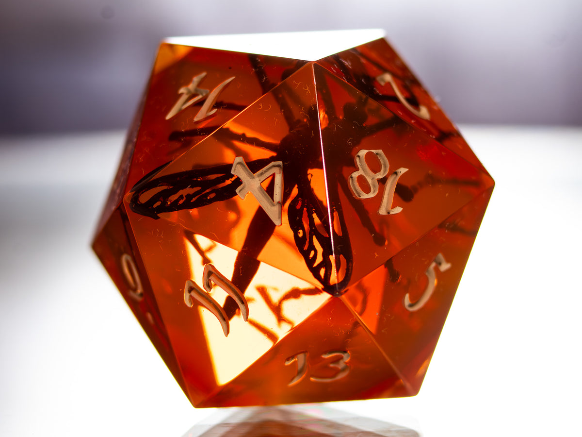 Life Finds a Way - Handmade Chonk D20