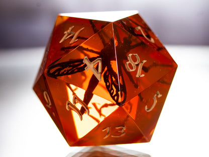 Life Finds a Way - Handmade Chonk D20