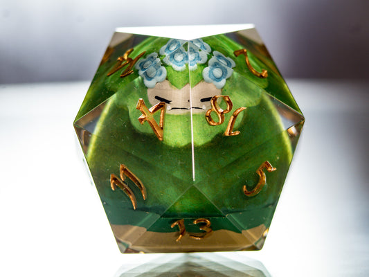 Mosslax - Handmade Chonk D20
