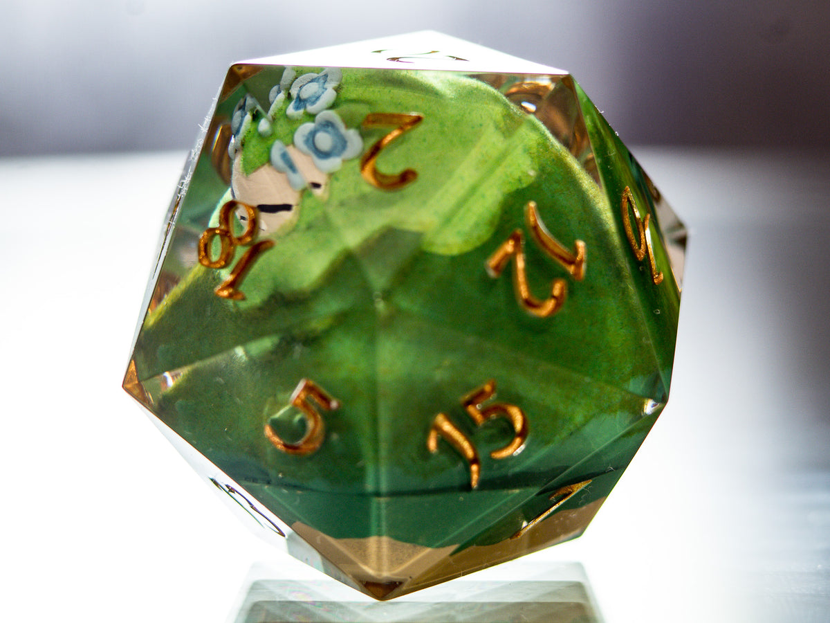 Mosslax - Handmade Chonk D20