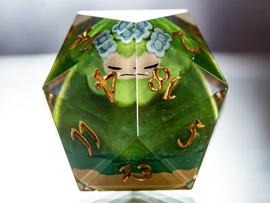Mosslax - Handmade Chonk D20