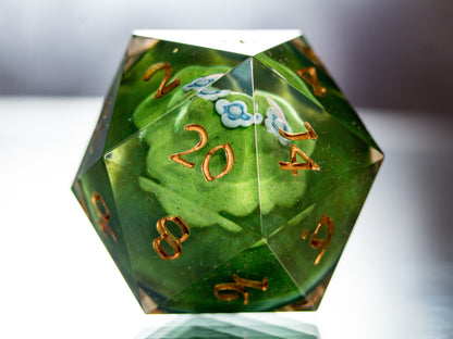 Mosslax - Handmade Chonk D20