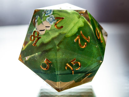 Mosslax - Handmade Chonk D20