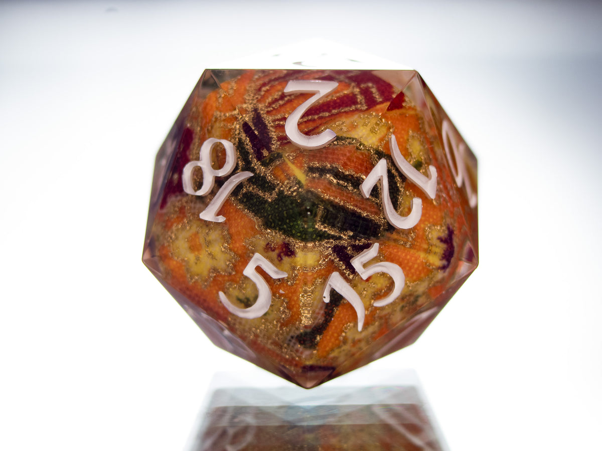 Orenji Kimono - Single Handmade D20