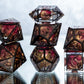 Briar Princess - 7 Piece Handmade Resin Dice
