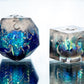 Clouds Over Coldarra - 7 Piece Handmade Resin Dice