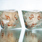 Cloud Nine - 7 Piece Handmade Resin Dice
