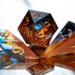 Cosmic Cliffs - 7 Piece Handmade Resin Dice