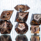 Molten Metal - 7 Piece Handmade Resin Dice