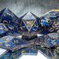 CUSTOM Written in the Stars -Sharp 7 Piece Handmade Resin Dice