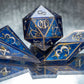 CUSTOM Written in the Stars -Sharp 7 Piece Handmade Resin Dice