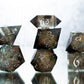 Nebula: 7 Piece Handmade Resin Dice