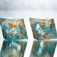 Twinkle in the Clouds - 7 Piece Handmade Resin Dice