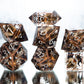 Honey and Lavender - 7 Piece Handmade Resin Dice