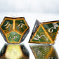 Serpent's Palace - 7 Piece Handmade Resin Dice