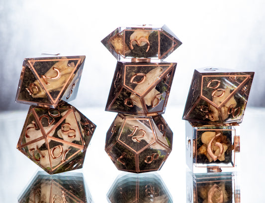 All That Remains- 7 Piece Handmade Resin Dice