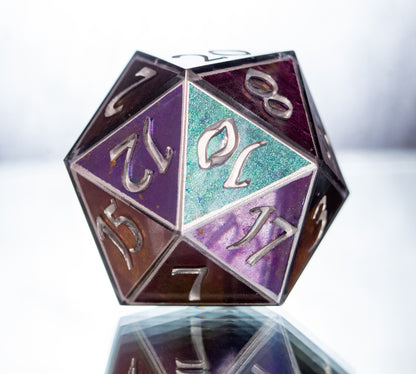 Metal Magic- Oversized Extra Large D20