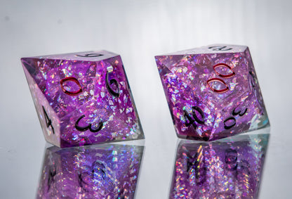 Ashton Greymoore - 7 Piece Handmade Resin Dice