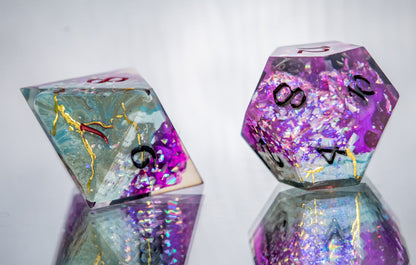 Ashton Greymoore - 7 Piece Handmade Resin Dice