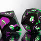 Scene Kid: 7 Piece Handmade Resin Dice