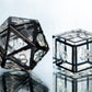 Modern Art - 7 Piece Handmade Resin Dice